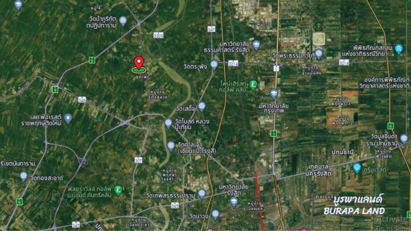 ที่ดิน 12000000 ปทุมธานี สามโคก สามโคก
