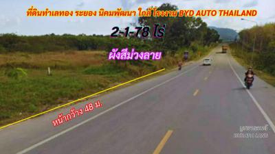 ที่ดิน 4500000 ระยอง กิ่งอำเภอนิคมพัฒนา พนานิคม