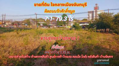 ที่ดิน 20000000 จันทบุรี เมืองจันทบุรี ท่าช้าง